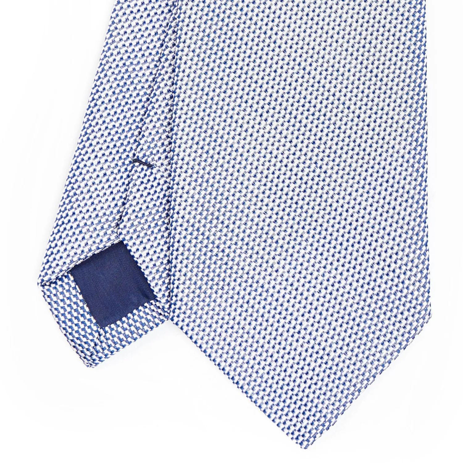 E.Marinella CRAVATTE|Cravatte In Seta Jacquard|CRAVATTA CERIMONIA BLU In seta jacquard