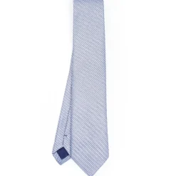 E.Marinella CRAVATTE|Cravatte In Seta Jacquard|CRAVATTA CERIMONIA BLU In seta jacquard