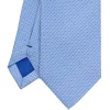 E.Marinella CRAVATTE|Cravatte In Seta Jacquard|CRAVATTA CERIMONIA BLU In seta jacquard