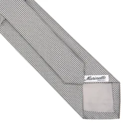 E.Marinella CRAVATTE|Cravatte In Seta Jacquard|CRAVATTA CERIMONIA GRIGIO SCURO In seta jacquard