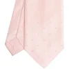 E.Marinella CRAVATTE|Accessori Per I Testimoni|CRAVATTA CERIMONIA IN RASO DI SETA ROSA Pois