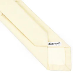 E.Marinella CRAVATTE|Cravatte Cerimonia In Raso Di Seta|CRAVATTA CERIMONIA IN RASO DI SETA GIALLA Tinta unita