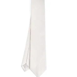 E.Marinella CRAVATTE|Cravatte In Seta Jacquard|CRAVATTA CERIMONIA In seta jacquard grigio chiaro