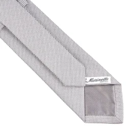 E.Marinella CRAVATTE|Cravatte In Seta Jacquard|CRAVATTA CERIMONIA In seta jacquard grigio chiaro