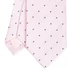 E.Marinella CRAVATTE|CRAVATTA CERIMONIA IN SETA JACQUARD ROSA Pois
