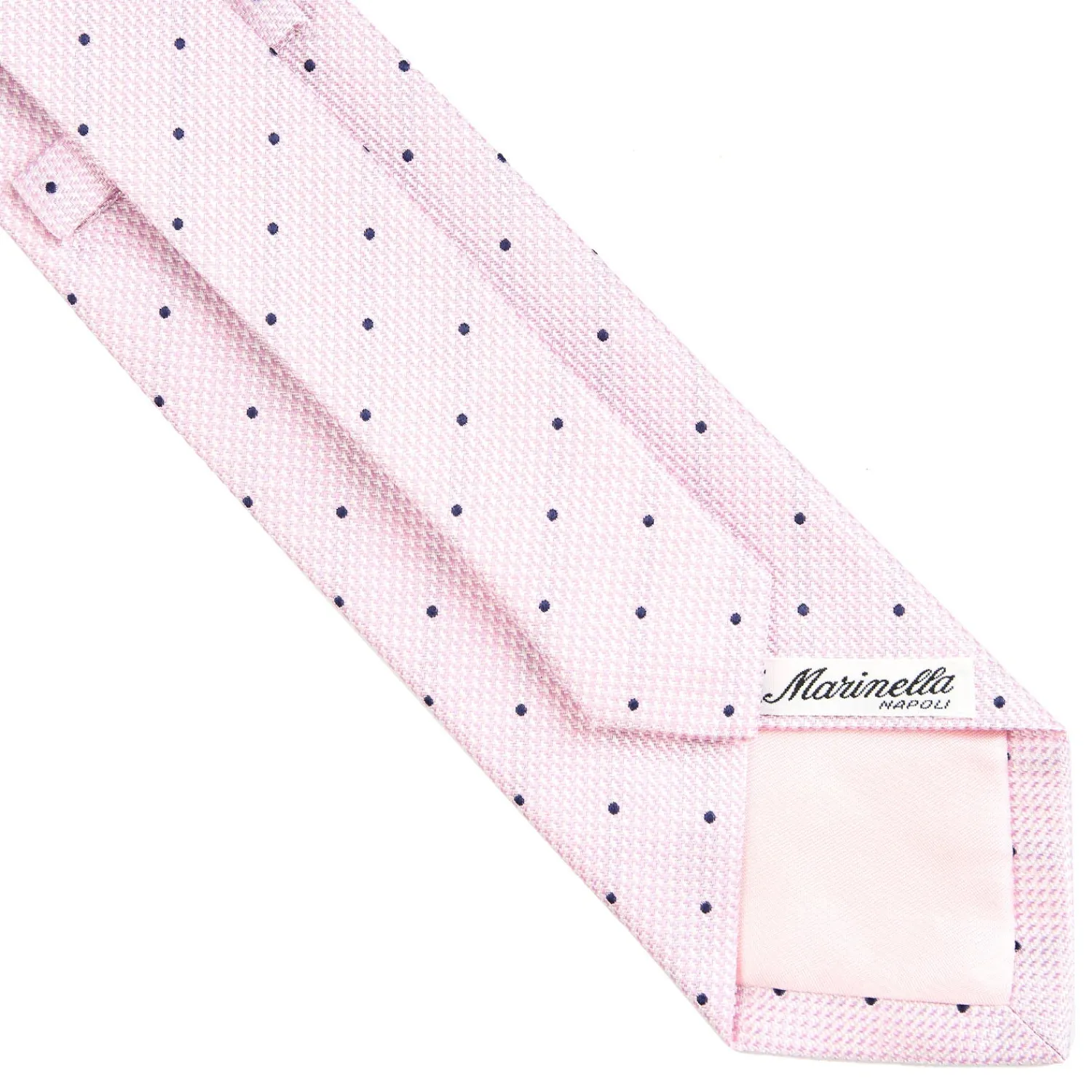 E.Marinella CRAVATTE|CRAVATTA CERIMONIA IN SETA JACQUARD ROSA Pois