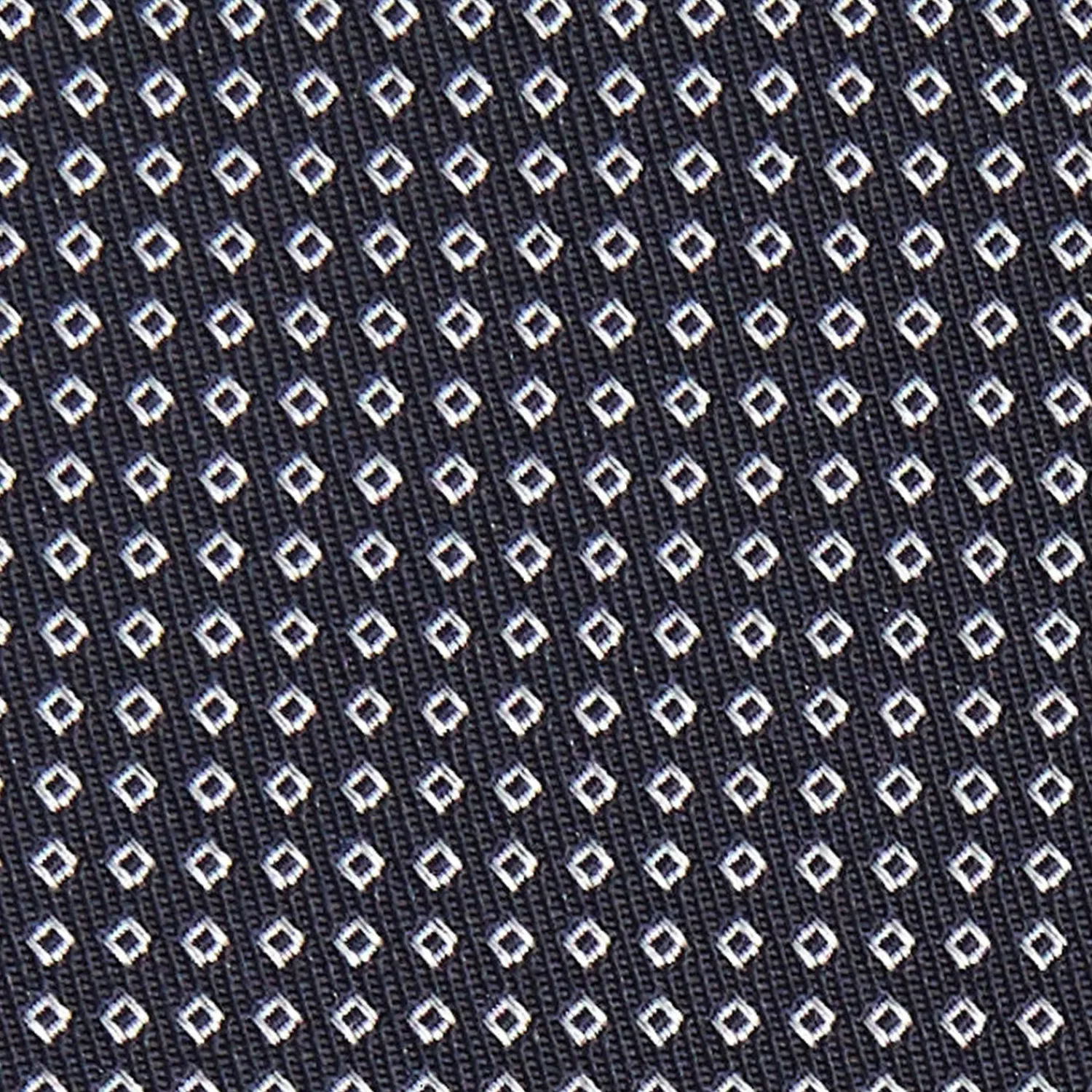 E.Marinella CRAVATTE|CRAVATTA CERIMONIA IN SETA JACQUARD BLU SCURO Microfantasia geometrica