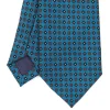 E.Marinella CRAVATTE|Cravatte In Lana E Cashmere|CRAVATTA CLASSICA IN LANA BLU MEDIO Microfantasia fiore