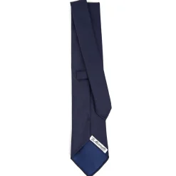 E.Marinella CRAVATTE|Cravatte In Seta Stampata|CRAVATTA CLASSICA IN LANA SFODERATA BLU SCURO BLU Bicolore