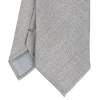 E.Marinella CRAVATTE|Cravatte In Lana E Cashmere|CRAVATTA CLASSICA IN LANA SFODERATA GRIGIO CHIARO Bicolore