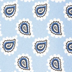 E.Marinella CRAVATTE|Cravatte Collezione Archivio|CRAVATTA IN SETA AZZURRA Collezione archivio anno 1931