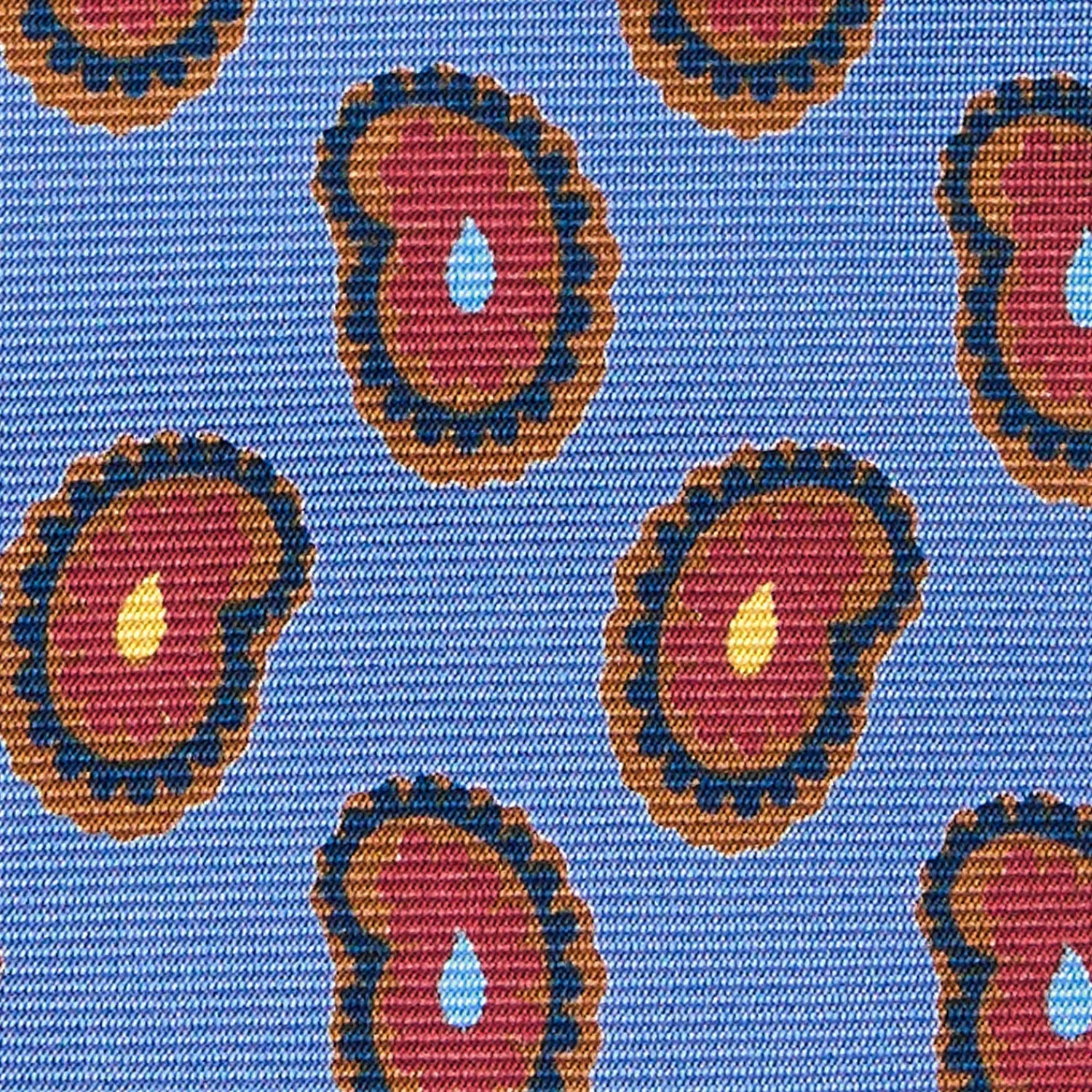 E.Marinella CRAVATTE|Cravatte Collezione Heritage|CRAVATTA IN SETA AZZURRO POLVERECollezione heritage