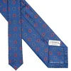 E.Marinella CRAVATTE|Cravatte Collezione Archivio|CRAVATTA IN SETA BLUETTE Collezione archivio anno 1951