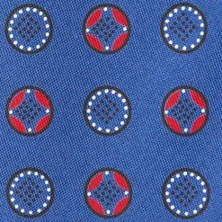 E.Marinella CRAVATTE|Cravatte Collezione Archivio|CRAVATTA IN SETA BLUETTE Collezione archivio anno 1951