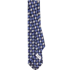 E.Marinella CRAVATTE|Cravatte Collezione Archivio|CRAVATTA IN SETA BLU SCURO Collezione archivio anno 1974