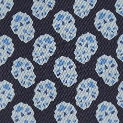 E.Marinella CRAVATTE|Cravatte Collezione Archivio|CRAVATTA IN SETA BLU SCURO Collezione archivio anno 1938