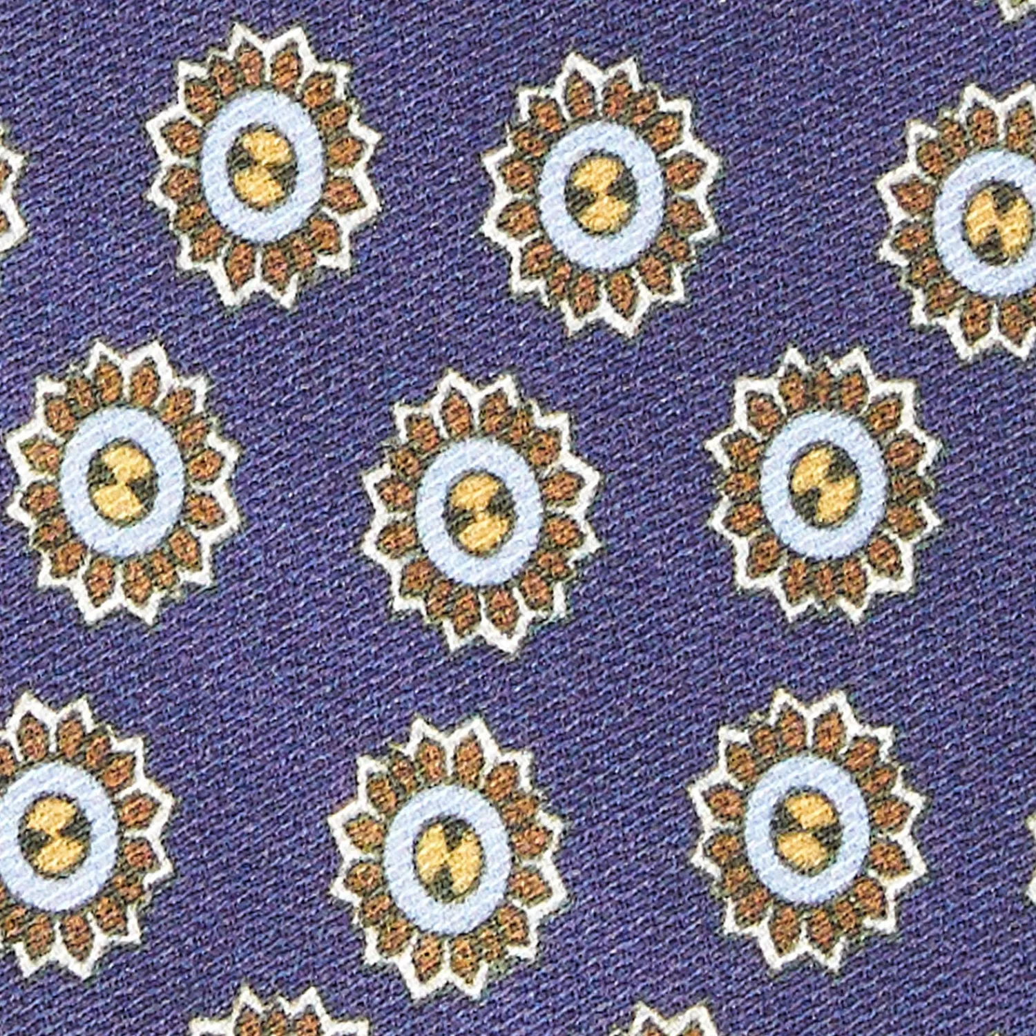 E.Marinella CRAVATTE|CRAVATTA IN SETA E ORANGE FIBER BLU Collezione orange fiber