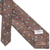 E.Marinella CRAVATTE|Cravatte Collezione Archivio|CRAVATTA IN SETA MARRONE SCURO Collezione archivio anno 1959