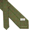 E.Marinella CRAVATTE|Cravatte Collezione Archivio|CRAVATTA IN SETA VERDE OLIVA Collezione archivio anno 1951