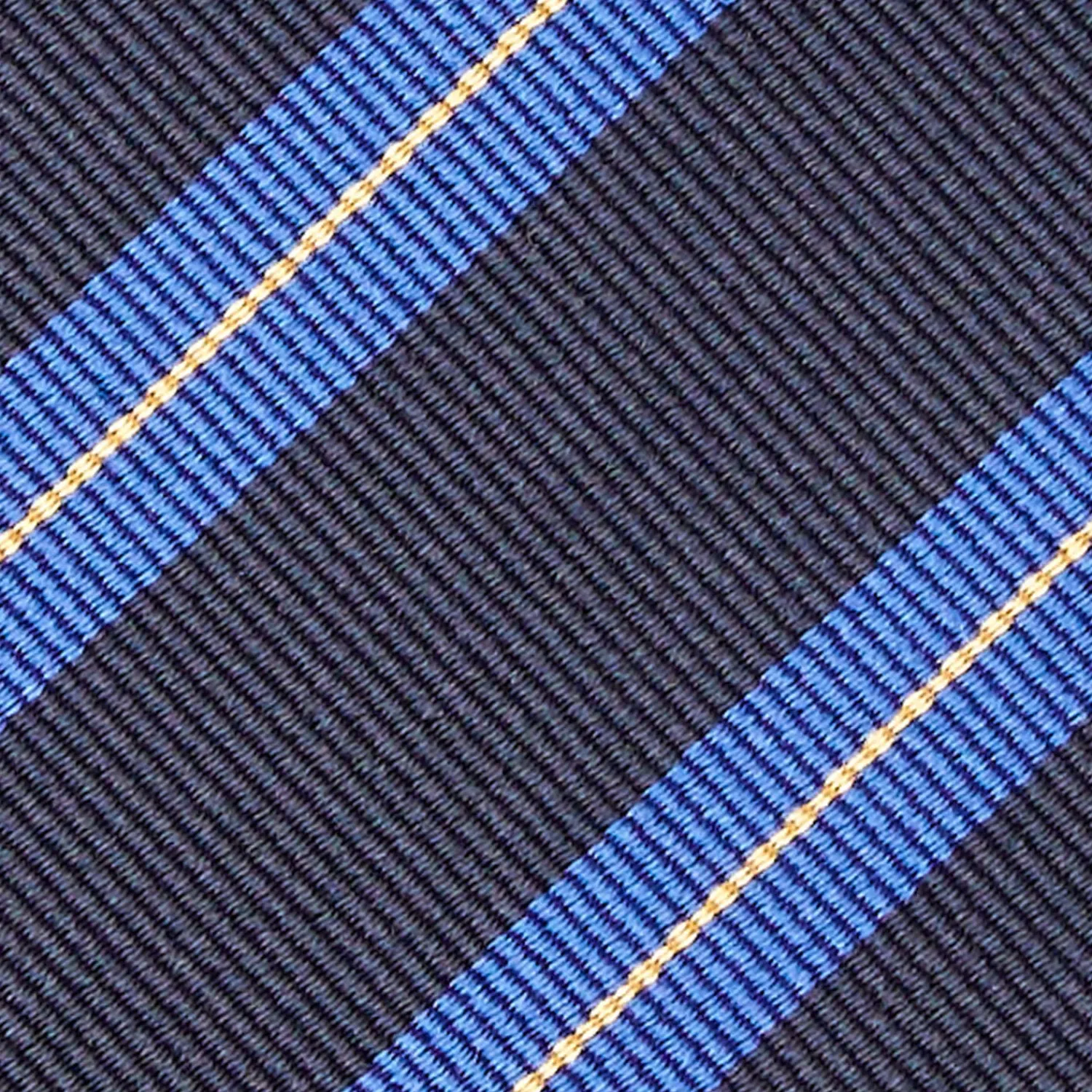 E.Marinella CRAVATTE|Cravatte Regimental E Rigate|CRAVATTA REGIMENTAL IN SETA BLU SCURO Righe azzurre