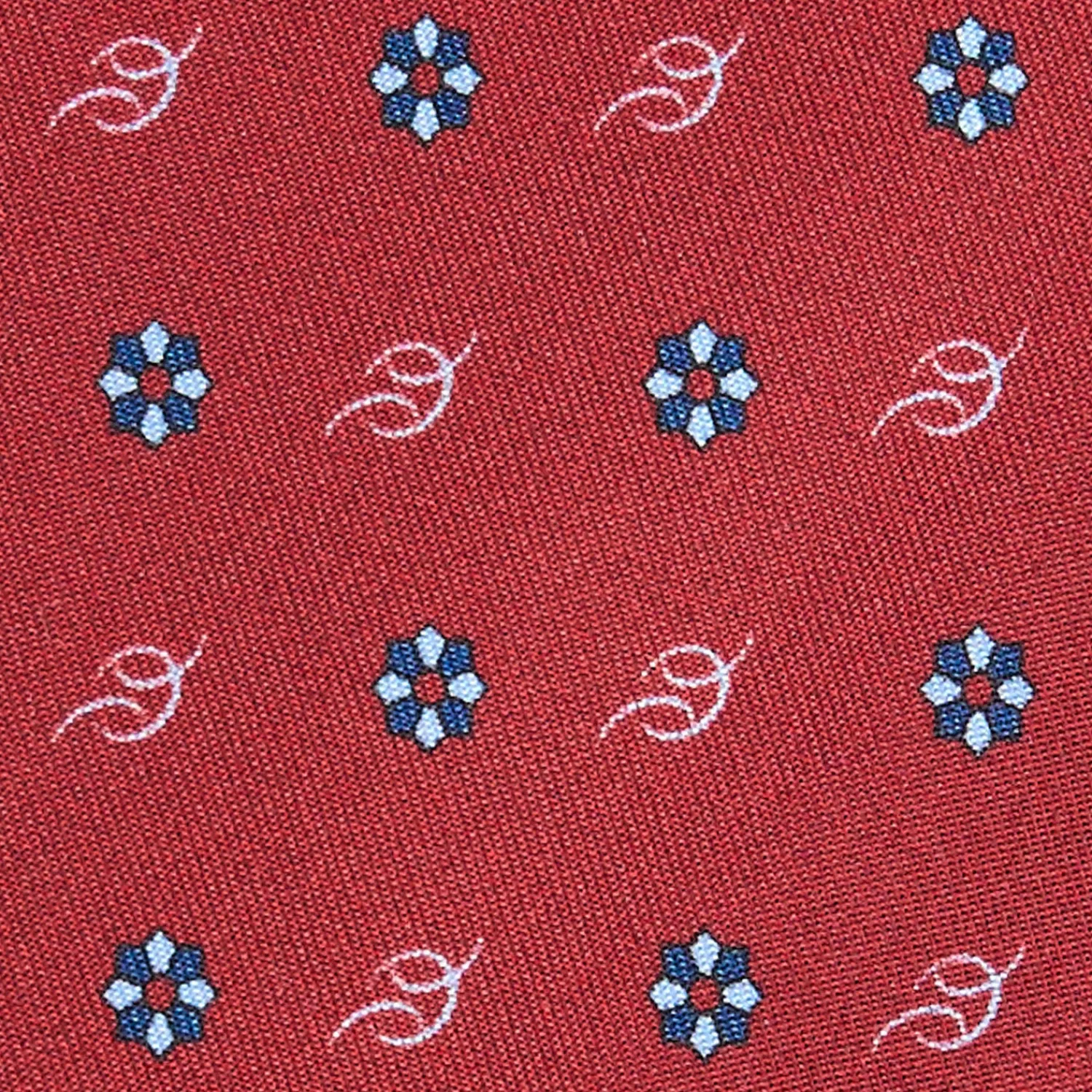 E.Marinella CRAVATTE|Cravatte In Seta Stampata|CRAVATTA SARTORIALE CLASSICA IN SETA BORDEAUX x fitp