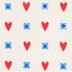 E.Marinella CRAVATTE|Cravatte In Seta Stampata|CRAVATTA SARTORIALE CLASSICA IN SETA BIANCA Collezione san valentino
