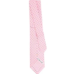 E.Marinella CRAVATTE|Cravatte Extra Long|CRAVATTA SARTORIALE EXTRA LONG IN SETA ROSA Microfantasia fiore