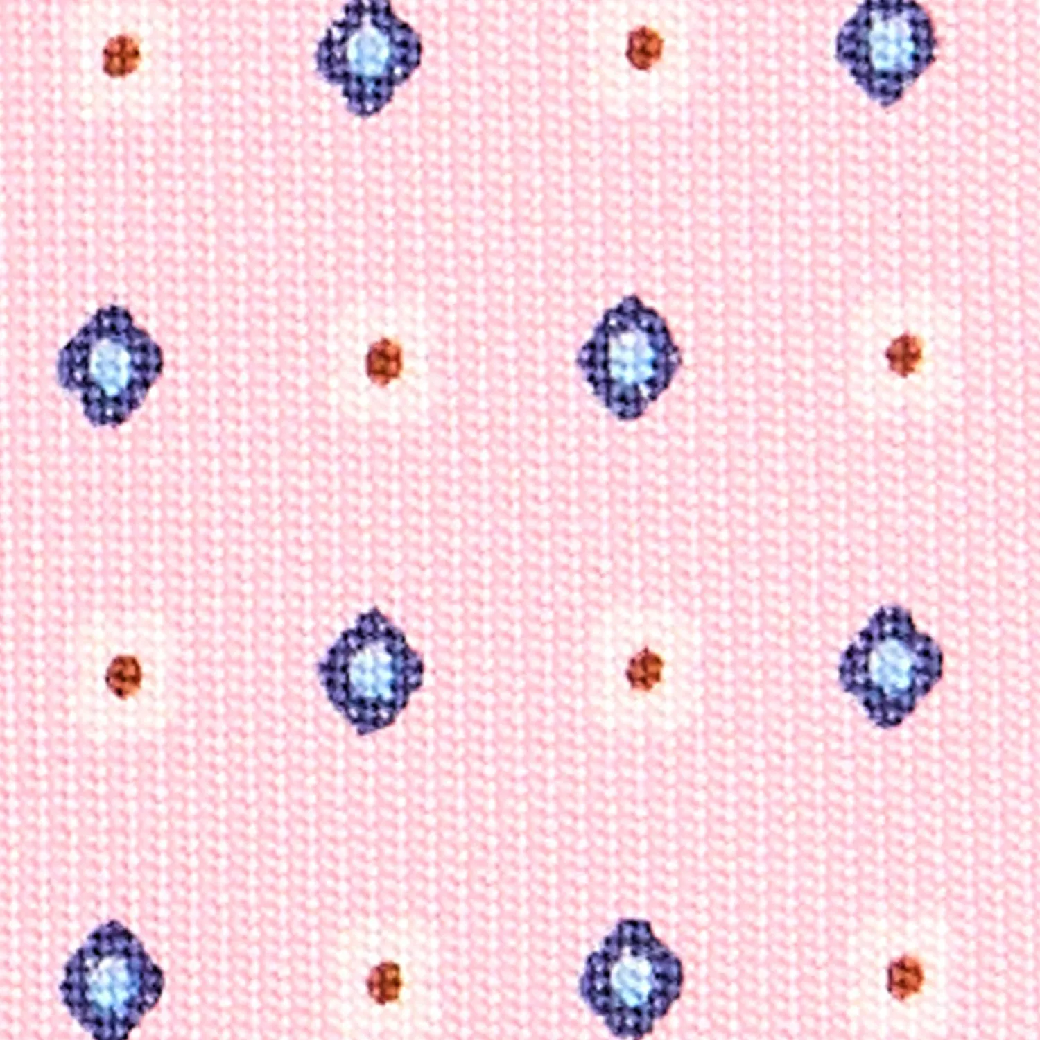 E.Marinella CRAVATTE|Cravatte Extra Long|CRAVATTA SARTORIALE EXTRA LONG IN SETA ROSA Microfantasia fiore