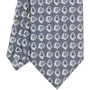 E.Marinella CRAVATTE|Cravatte Extra Long|CRAVATTA SARTORIALE EXTRA LONG IN SETA GRIGIO SCURO Collezione heritage