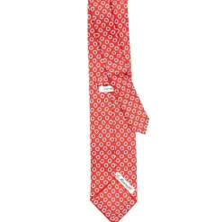 E.Marinella CRAVATTE|Cravatte Extra Long|CRAVATTA SARTORIALE EXTRA LONG IN SETA ROSSA Collezione heritage