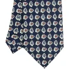E.Marinella CRAVATTE|Cravatte Extra Long|CRAVATTA SARTORIALE EXTRA LONG IN SETA BLU SCURO Collezione heritage