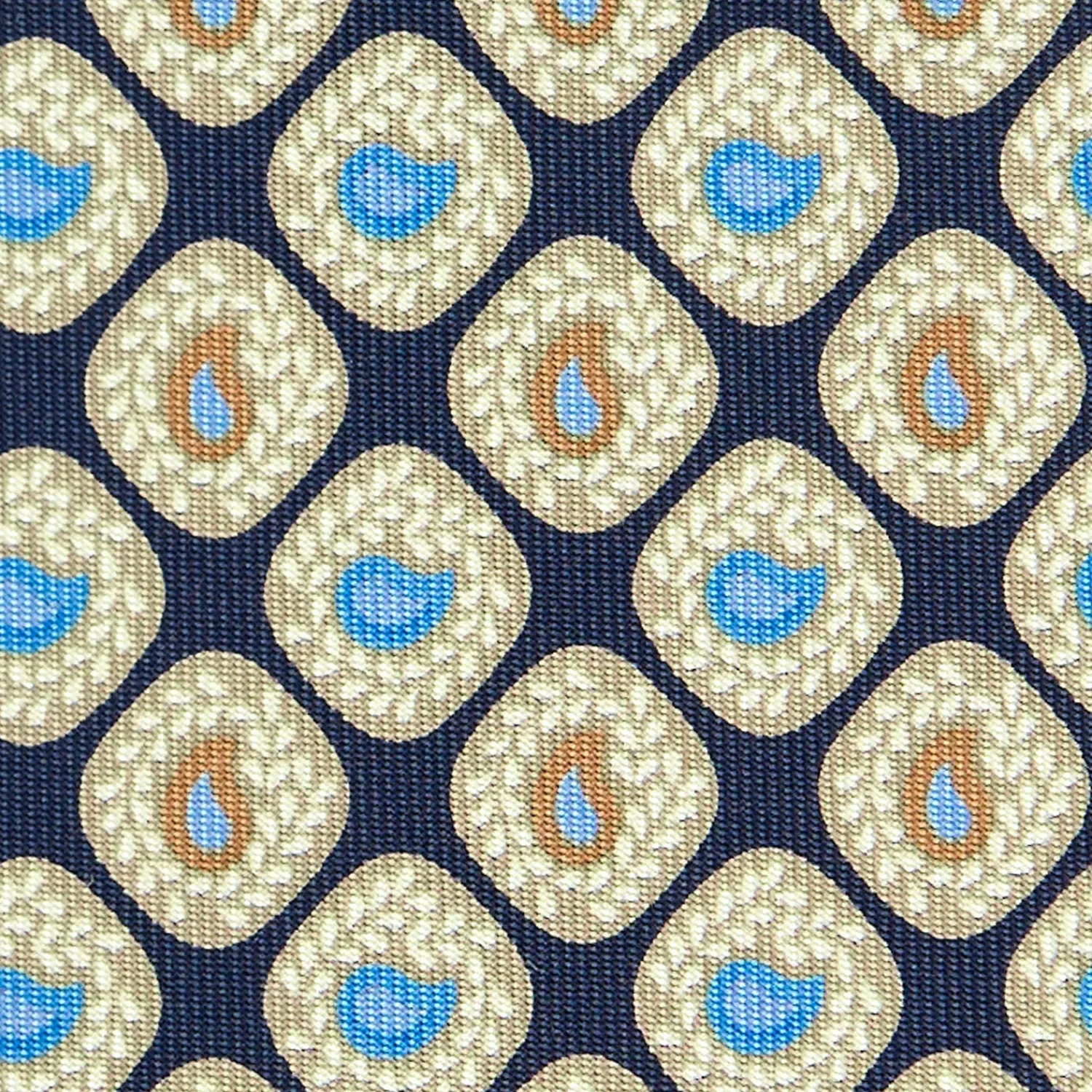 E.Marinella CRAVATTE|Cravatte Extra Long|CRAVATTA SARTORIALE EXTRA LONG IN SETA BLU SCURO Collezione heritage