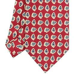 E.Marinella CRAVATTE|Cravatte Extra Long|CRAVATTA SARTORIALE EXTRA LONG IN SETA BORDEAUX Collezione heritage