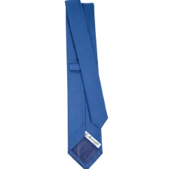 E.Marinella CRAVATTE|Cravatte In Seta Jacquard|CRAVATTA SARTORIALE IN SETA JACQUARD BLUETTE Tinta unita