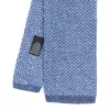 E.Marinella CRAVATTE|Cravatte In Lana E Cashmere|CRAVATTA TRICOT IN CASHMERE AZZURRO POLVERE Tinta unita