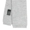 E.Marinella CRAVATTE|Cravatte In Lana E Cashmere|CRAVATTA TRICOT IN CASHMERE GRIGIO CHIARO Tinta unita