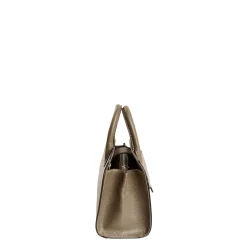 E.Marinella Mini Bag|DAY BAG MINI TORTORA In pelle martellata