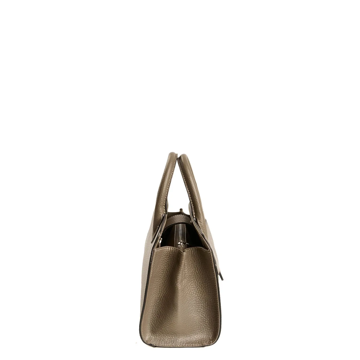 E.Marinella Mini Bag|DAY BAG MINI TORTORA In pelle martellata