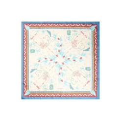 E.Marinella FOULARD|FOULARD BEIGE IN SETA E ORANGE FIBER Collezione orange fiber