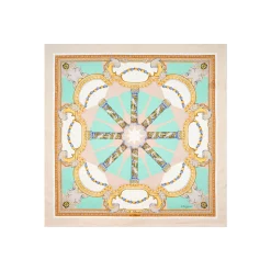 E.Marinella FOULARD|FOULARD IN SETA 90 BEIGE Il chiostro di santa chiara