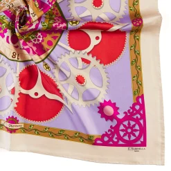 E.Marinella FOULARD|FOULARD IN SETA 90 BEIGE Timelss morning