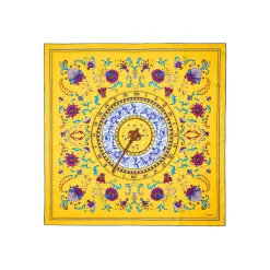 E.Marinella FOULARD|FOULARD IN SETA 90 GIALLO Un'estate caprese