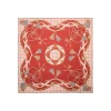 E.Marinella FOULARD|FOULARD IN SETA 90 MARRONE CHIARO Microfantasia, nappine e chiavi