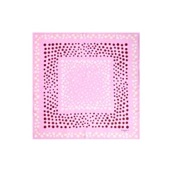 E.Marinella FOULARD|FOULARD IN SETA 65 ROSA Eleganza a pois