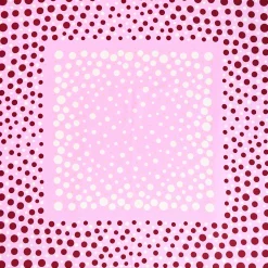 E.Marinella FOULARD|FOULARD IN SETA 65 ROSA Eleganza a pois
