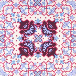 E.Marinella FOULARD|FOULARD IN SETA 90 ROSA Maiolica mediterranea