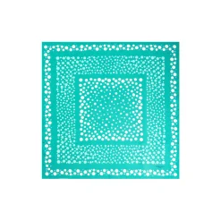 E.Marinella FOULARD|FOULARD IN SETA 65 VERDE CHIARO Eleganza a pois