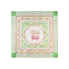 E.Marinella FOULARD|FOULARD IN SETA 90 VERDE CHIARO La gelateria