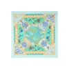 E.Marinella FOULARD|FOULARD IN SETA 90 VERDE CHIARO Napoli terra mia