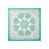 E.Marinella FOULARD|FOULARD IN SETA 90 VERDE Mosaico